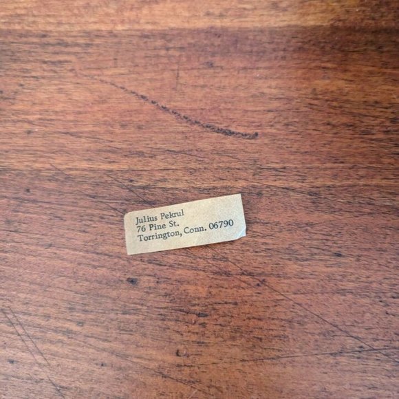 Vintage John B. Stetson Whippet Hat Small Black Felt - Picture 6 of 7